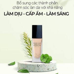 kem nền bom cover flex skin fit foundation tự tin làm đẹp